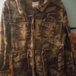 Old Navy Camouflage Jacket